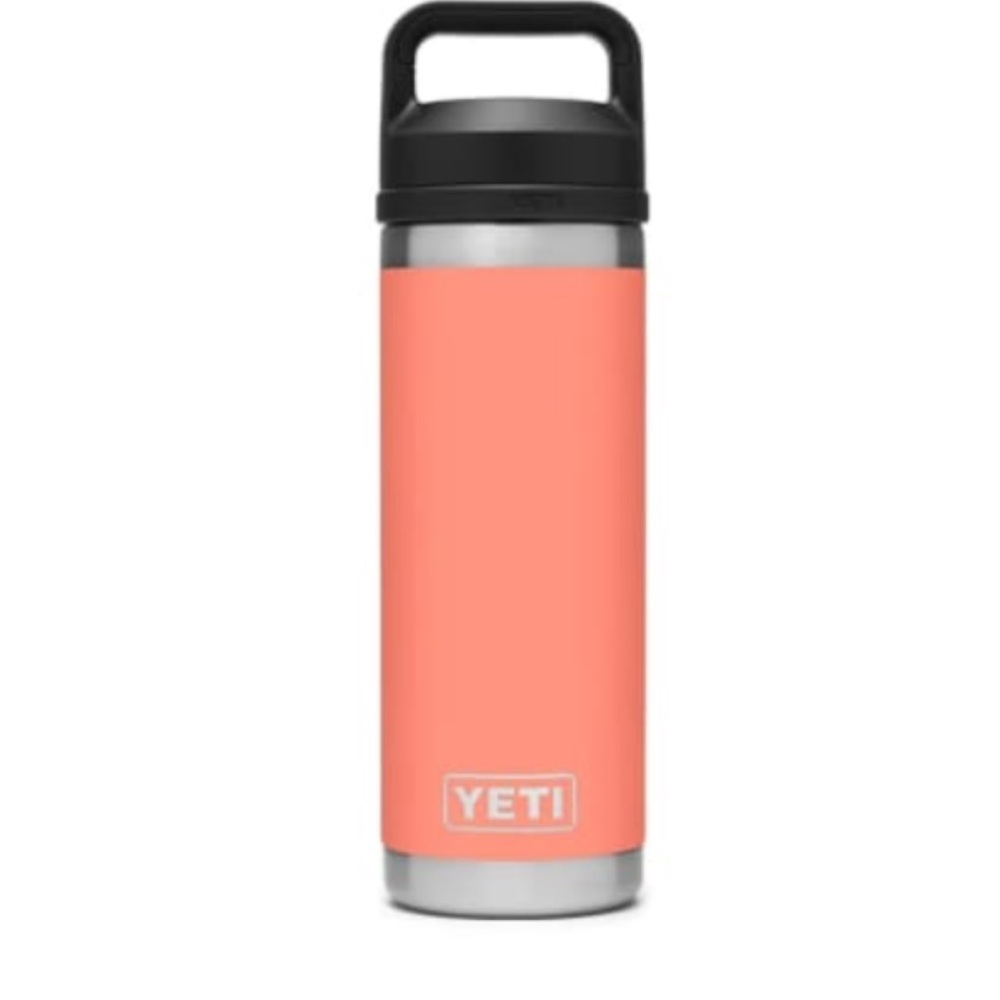 *YETI* 18 oz Rambler w/ Bottlecap - CORAL
